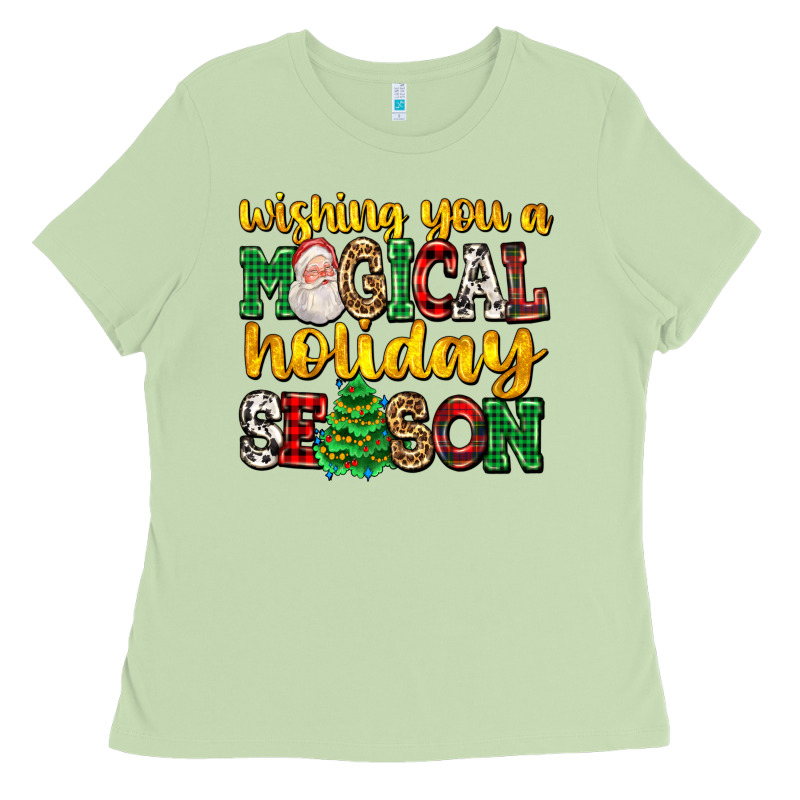 Wishing You A Magical Season Ladies Tee by AdoDesignShop | Teevron