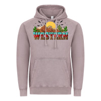 Vintage Zinc western Vintage Hoodie - NancyCooperArtShop