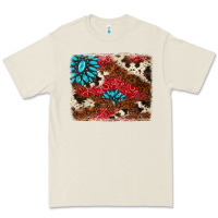 Bone gemstone cowhide background Premium Tee - AdoDesignShop