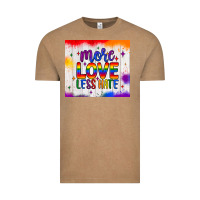 Vintage Coffee more love less hate tumbler Vintage Tee - JahusDesignShop