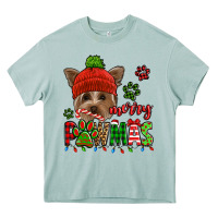 Arona merry pawmas christmas yorkie Heavy Core Tee - Jasminsmagicworld