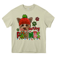 Mossy merry pawmas christmas yorkie Heavy Core Tee - Jasminsmagicworld