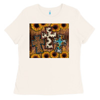 Bone cross tumbler Ladies Tee - JahusDesignShop