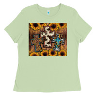 Matcha cross tumbler Ladies Tee - JahusDesignShop