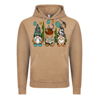 Vintage Coffee western gnomies Vintage Hoodie - NancyCooperArtShop