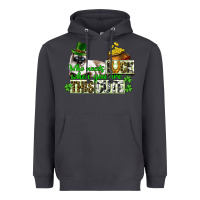 St. Patrick's Cat Who Needs Luck When You Are This Heavyweight Hoodie | Teevron