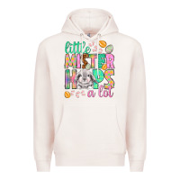 Pale Pink Little mister hops a lot Easter Day Premium Hoodie - HowdyJamesFarm