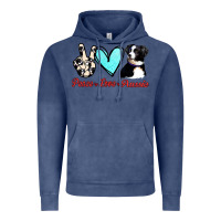 Vintage Denim Peace Love Aussie Vintage Hoodie - Jasminsmagicworld