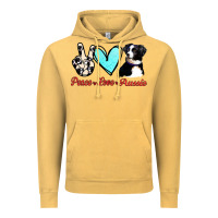 Vintage Mustard Peace Love Aussie Vintage Hoodie - Jasminsmagicworld