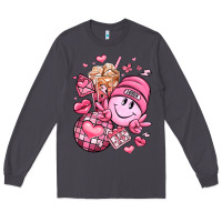 Smoke retro valentines day Long Sleeve Tee - LillyAllenDesigns