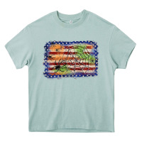 Arona American flag halloween background Heavy Core Tee - JahusDesignShop