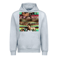Heather Grey horses seamless pattern Urban Hoodie - BundleAndBundleShop