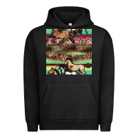 Pigment Black horses seamless pattern Urban Hoodie - BundleAndBundleShop