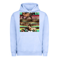 Pigment Grape Ice horses seamless pattern Urban Hoodie - BundleAndBundleShop