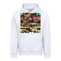 White horses seamless pattern Urban Hoodie - BundleAndBundleShop