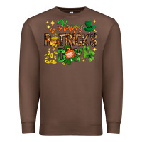 Chestnut Happy St. Patrick's Day Premium Sweatshirt - HowdyJamesFarm