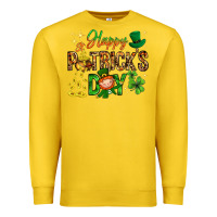 Lemon Happy St. Patrick's Day Premium Sweatshirt - HowdyJamesFarm
