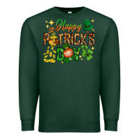 Sports Green Happy St. Patrick's Day Premium Sweatshirt - HowdyJamesFarm