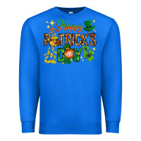 True Royal Happy St. Patrick's Day Premium Sweatshirt - HowdyJamesFarm