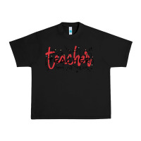 Black christmas teacher Urban Heavy Tee - MaliasSmallBusiness