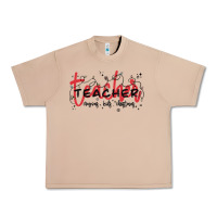 Burro christmas teacher Urban Heavy Tee - MaliasSmallBusiness