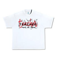 White christmas teacher Urban Heavy Tee - MaliasSmallBusiness