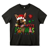 Asphalt merry pawmas christmas german shepherd Heavy Core Tee - Jasminsmagicworld