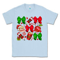 Dusty Blue Christmas teacher Classic Tee - CowhideDigitalArt