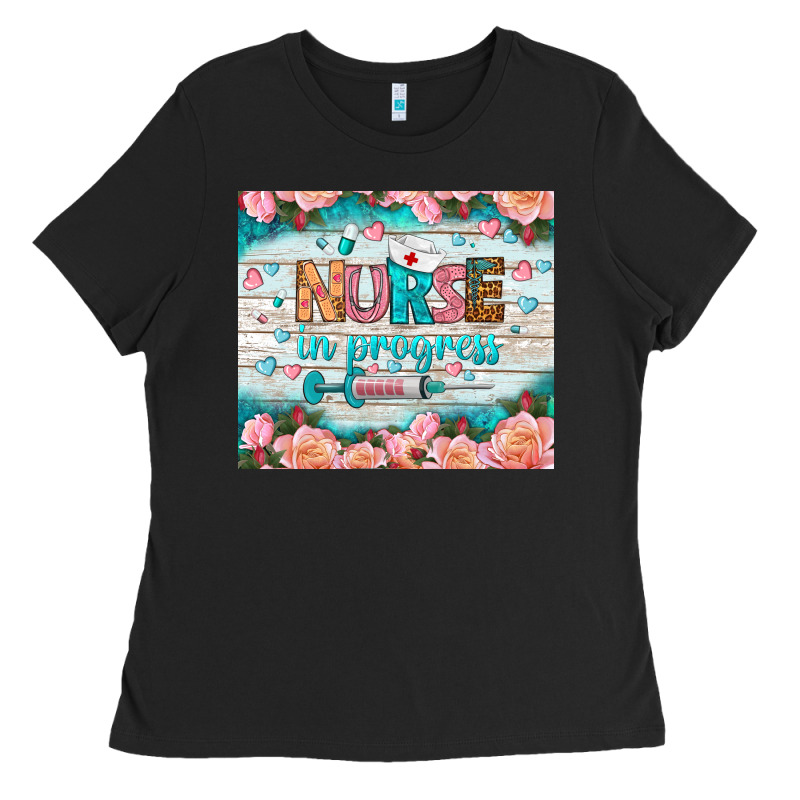 Nurse In Progress Tumbler Ladies Tee by BundleAndBundleShop | Teevron