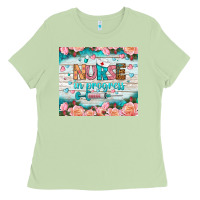 Matcha nurse in progress tumbler Ladies Tee - BundleAndBundleShop