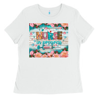 White nurse in progress tumbler Ladies Tee - BundleAndBundleShop