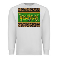 Dove Grey Dead inside but feeling lucky 20oz skinny tumbler Premium Sweatshirt - HowdyJamesFarm