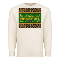 Sandshell Dead inside but feeling lucky 20oz skinny tumbler Premium Sweatshirt - HowdyJamesFarm