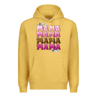 Antique Gold Mama Mama Mama Mama Mother's Day Premium Hoodie - CowGirlArtShop
