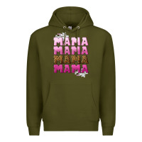 Army Green Mama Mama Mama Mama Mother's Day Premium Hoodie - CowGirlArtShop