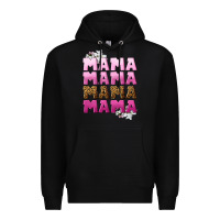 Black Mama Mama Mama Mama Mother's Day Premium Hoodie - CowGirlArtShop