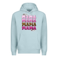Blue Mist Mama Mama Mama Mama Mother's Day Premium Hoodie - CowGirlArtShop