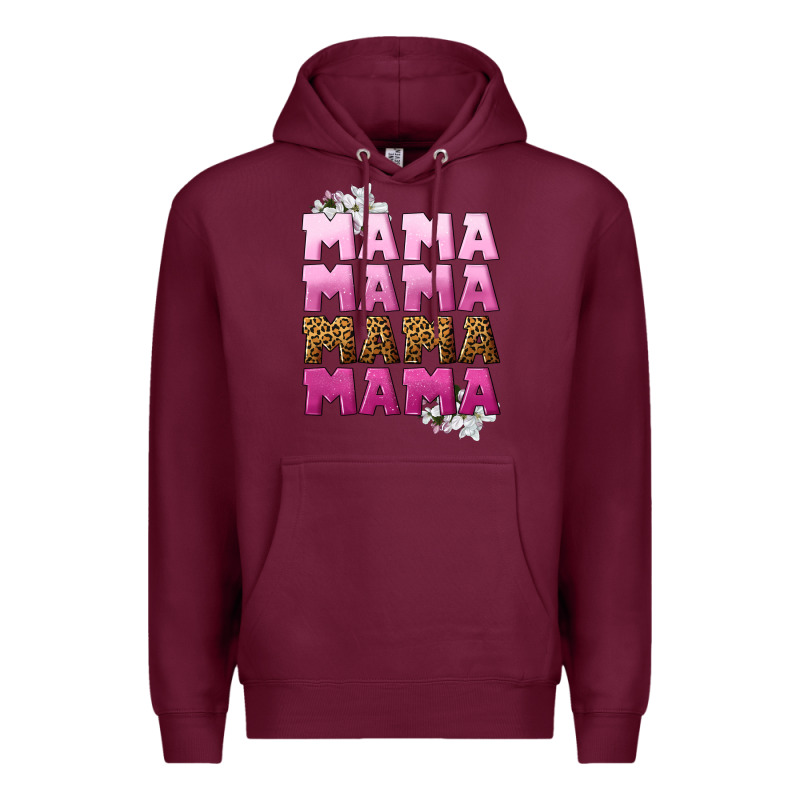 Mama Mama Mama Mama Mother's Day Premium Hoodie by CowGirlArtShop | Teevron
