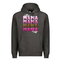 Charcoal Heather Mama Mama Mama Mama Mother's Day Premium Hoodie - CowGirlArtShop