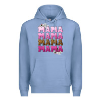 Colony Blue Mama Mama Mama Mama Mother's Day Premium Hoodie - CowGirlArtShop