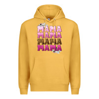 Mustard Mama Mama Mama Mama Mother's Day Premium Hoodie - CowGirlArtShop