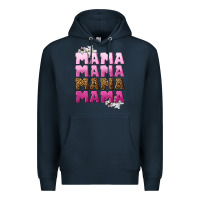 Navy Mama Mama Mama Mama Mother's Day Premium Hoodie - CowGirlArtShop