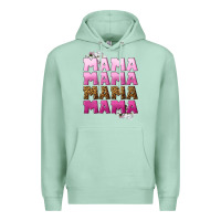 Seafoam Mama Mama Mama Mama Mother's Day Premium Hoodie - CowGirlArtShop