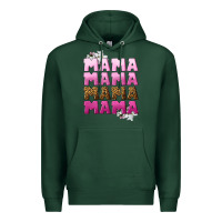 Sports Green Mama Mama Mama Mama Mother's Day Premium Hoodie - CowGirlArtShop