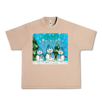 Burro snowman Urban Heavy Tee - MaliasSmallBusiness