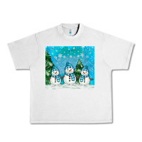 Lunar Rock snowman Urban Heavy Tee - MaliasSmallBusiness