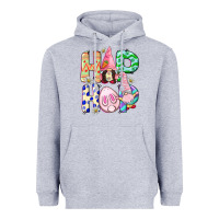 Heather Grey Hop hop Easter gnomies Easter Day Heavyweight Hoodie - CowGirlArtShop