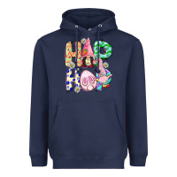 Navy Hop hop Easter gnomies Easter Day Heavyweight Hoodie - CowGirlArtShop