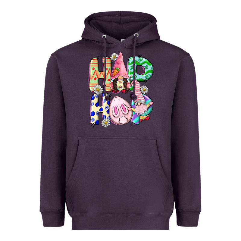 Hop Hop Easter Gnomies Easter Day Heavyweight Hoodie by CowGirlArtShop | Teevron