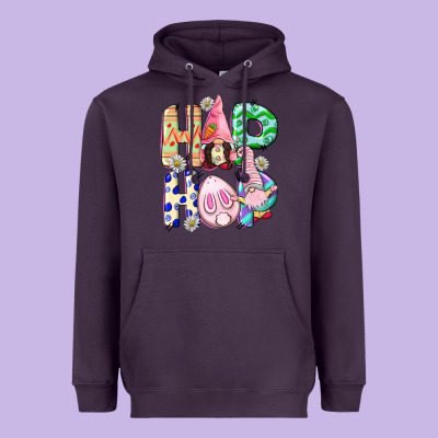 Hop Hop Easter Gnomies Easter Day Heavyweight Hoodie Designed By Cowgirlartshop